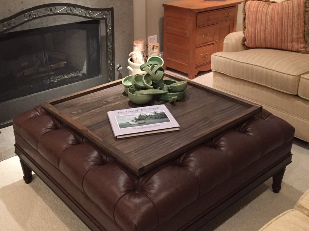 Square Ottoman Tray / Table Top