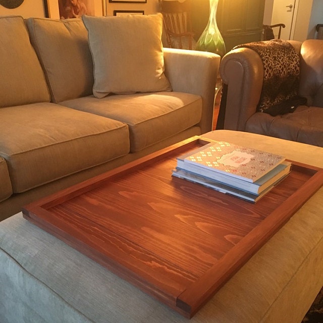 Handmade Oversize Ottoman Tray / Table Top / Great Gift