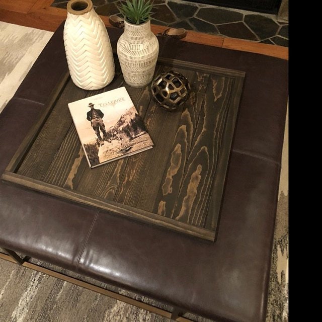 Large Square Ottoman Tray / Table Top